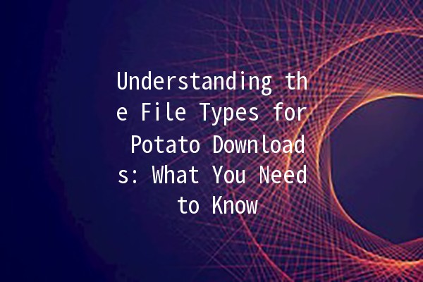 Understanding the File Types for Potato Downloads: What You Need to Know 🥔📥