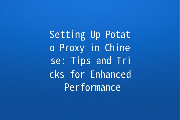 Setting Up Potato Proxy in Chinese: Tips and Tricks for Enhanced Performance 🚀🥔